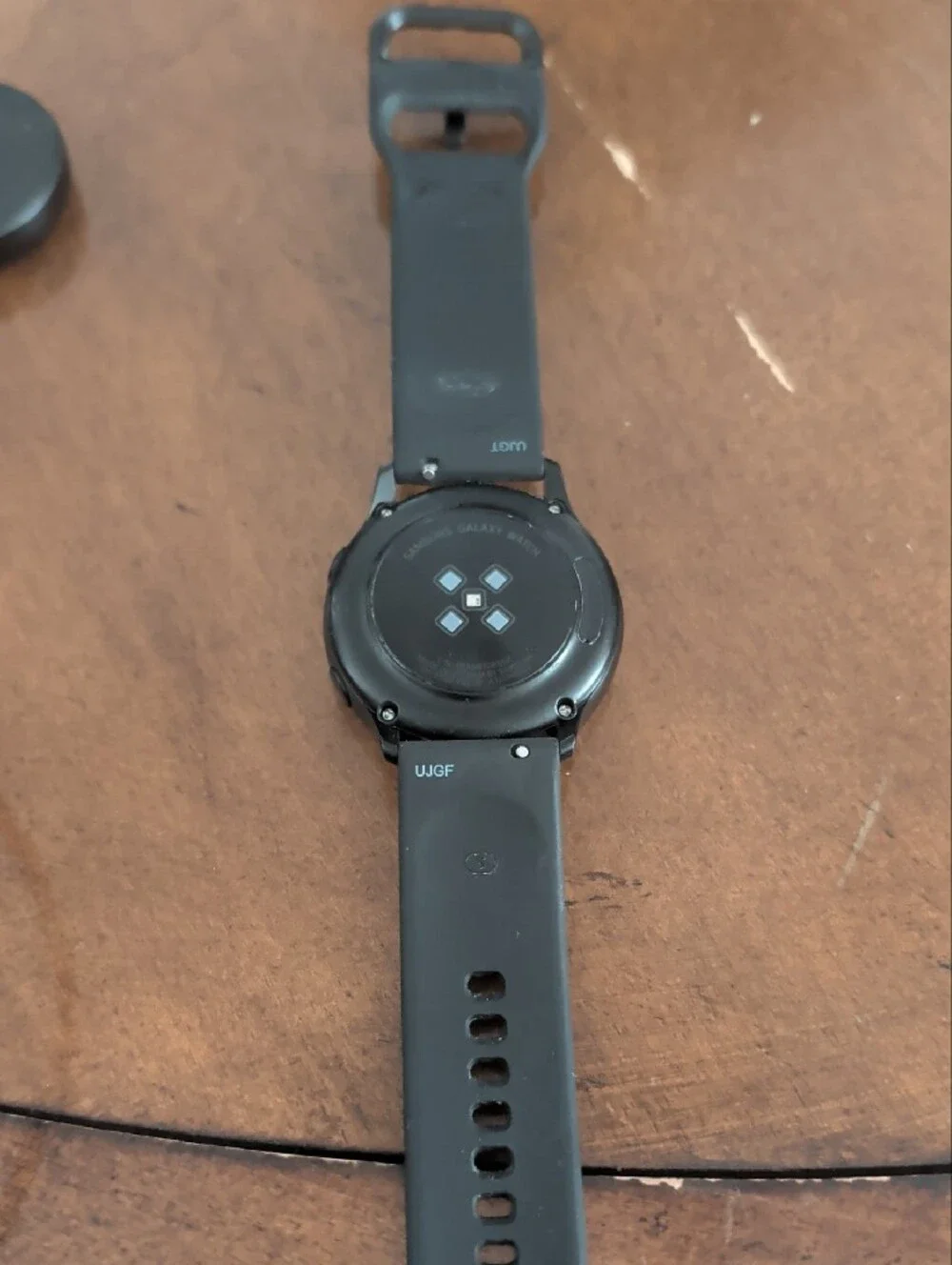 Samsung Black Galaxy Watch Active2 with Charger